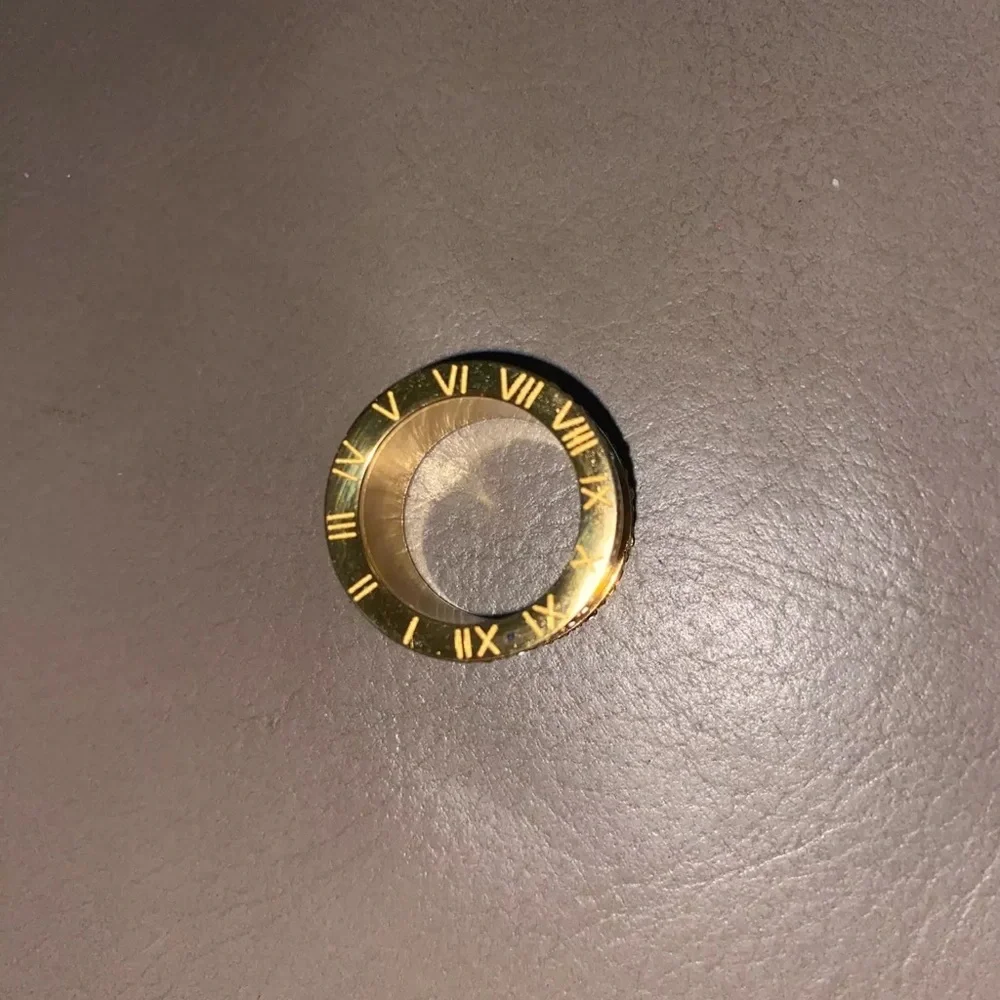 Roman Numeral Swarovski Crystals Stuck Up Eternity Gold Silver White Gold